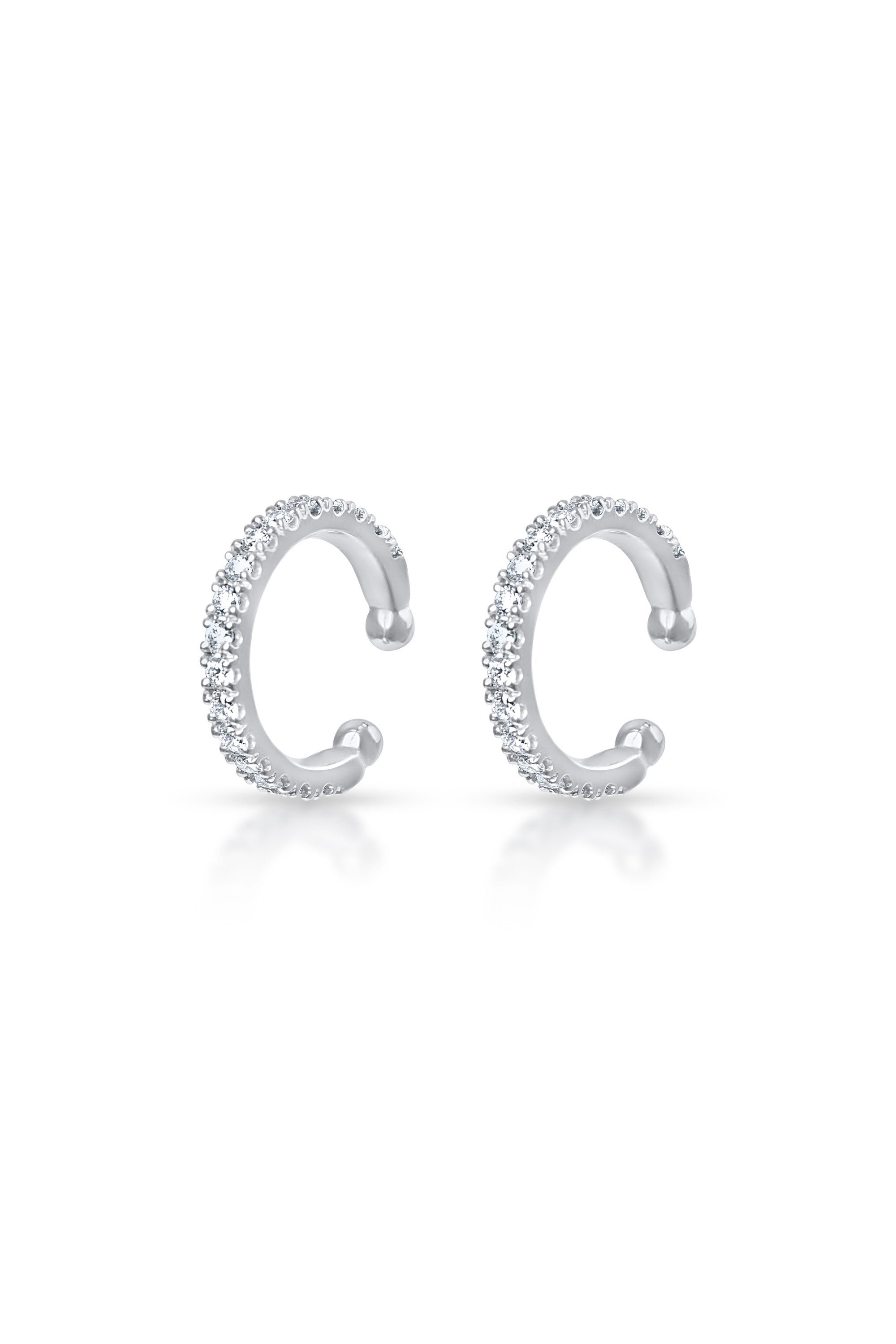 Ear Cuff in 18k white gold — Alexander Kade