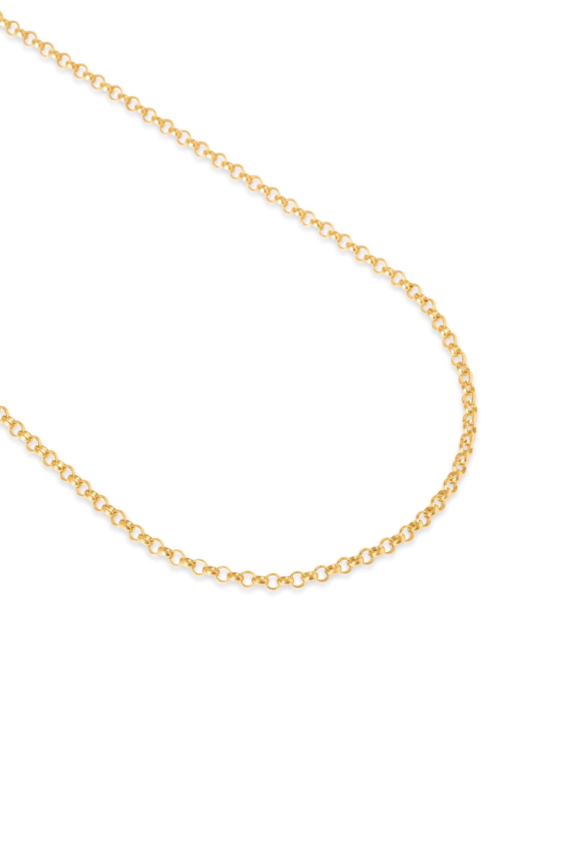 Rolo Chain in 18k yellow gold — Alexander Kade