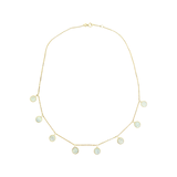 Mother of Pearl Moon Drop Necklace
